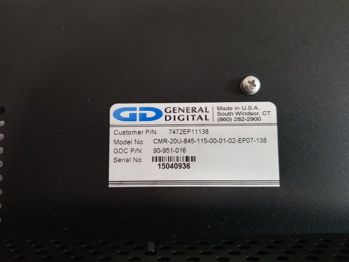 General Digital Cmr-20U-845-115-00-01-02-ep07-138