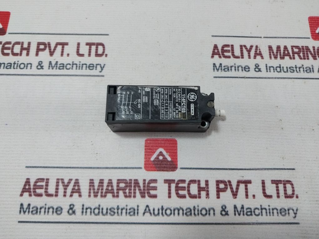 General Electric 114Fct03 Safety Limit Switch