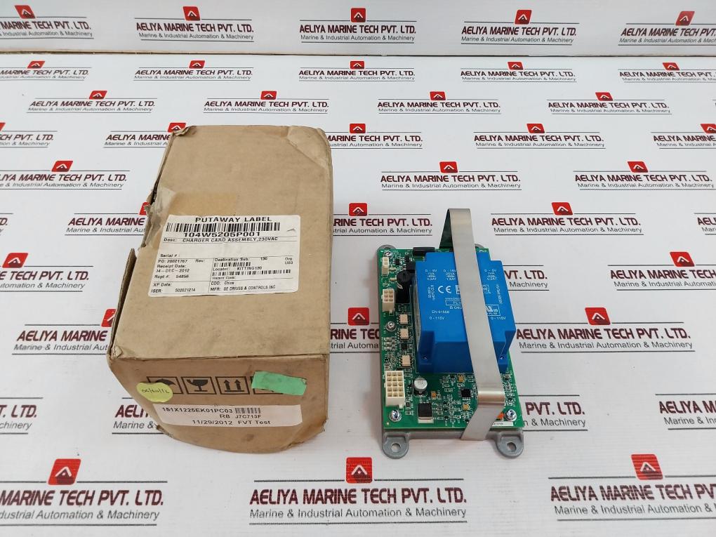 General Electric 151X1225Ek01Pc03R 8 Charger Card Assembly 230Vac Rev: R8