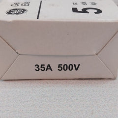 Lot Of 10X General Electric 35A 500V Diazed Fuse Cartridge