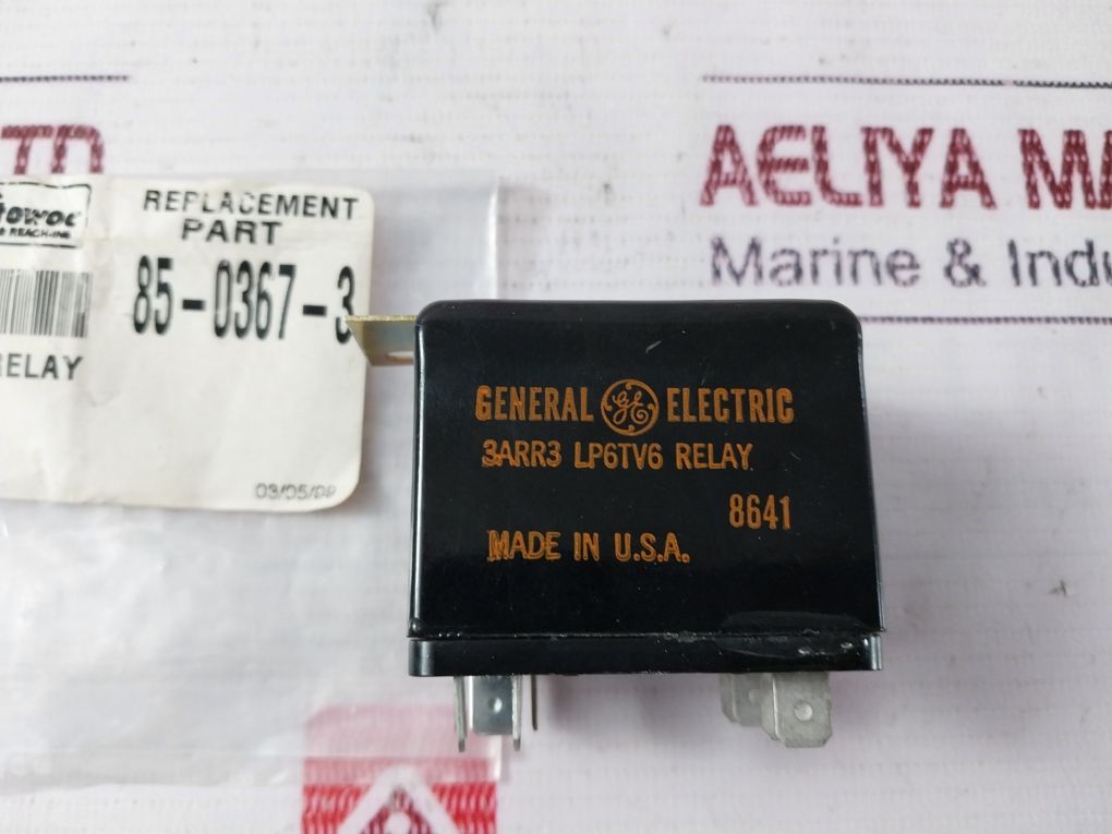 General Electric 3Arr3 Lp6Tv6 Start Relay