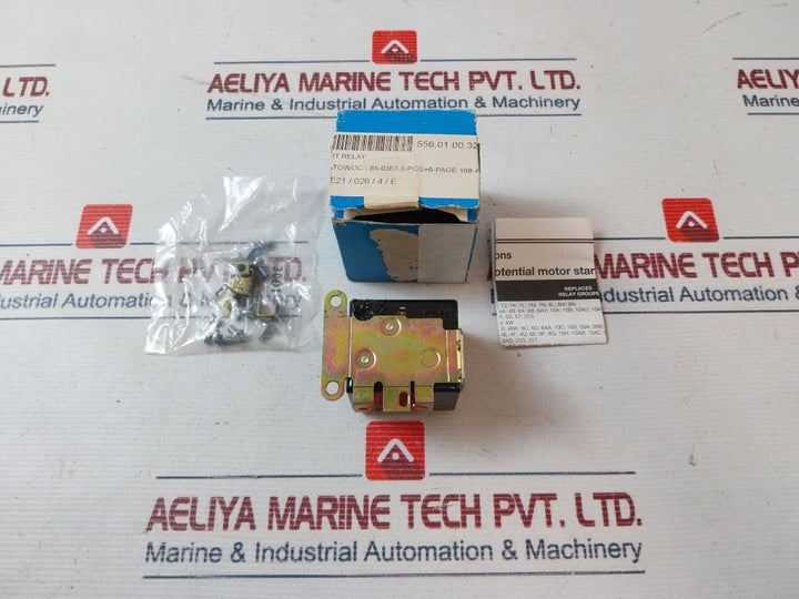 General Electric 3Arr3Mars71 Universal Potential Motor Starting Relay
