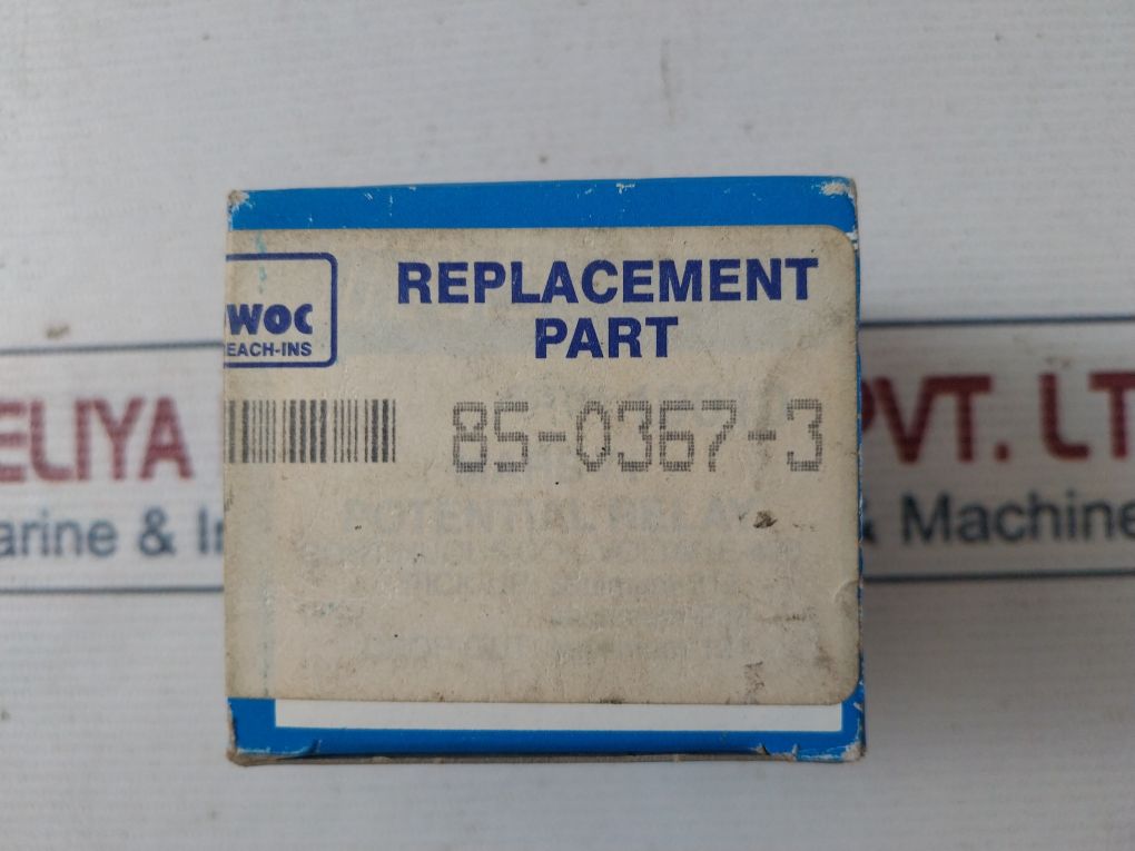 General Electric 3Arr3Y4A6 Universal Potential Motor Starting Relay