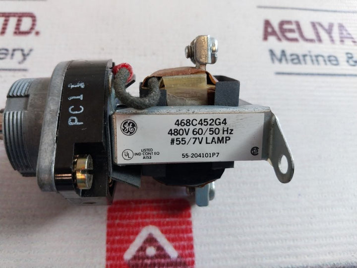 General Electric 468C452G4 Indicator Light 480V 50/60Hz
