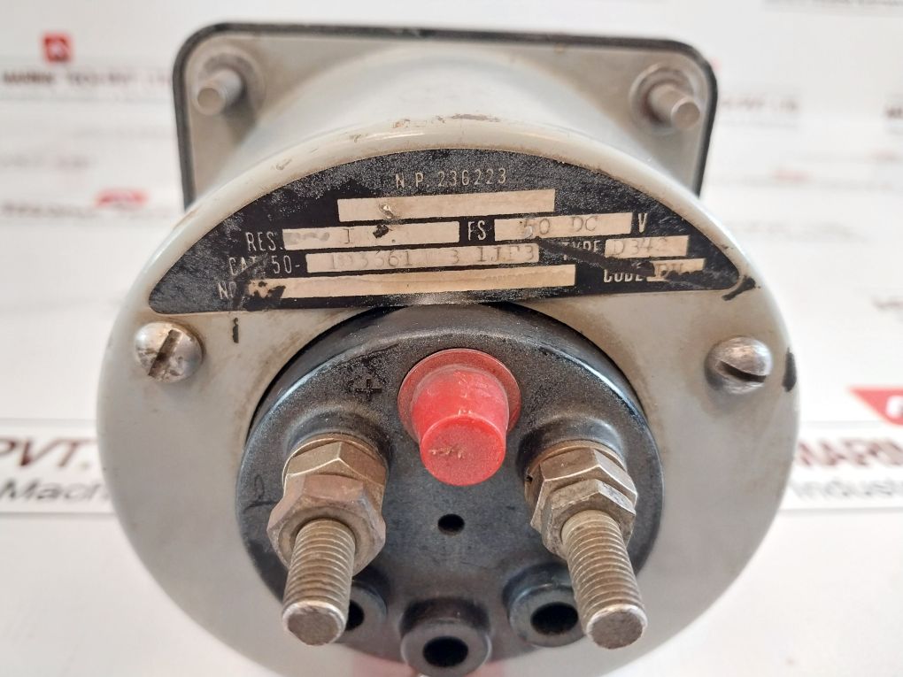 General Electric 50-1803661 Rpm Meter 0-1000 Rpm