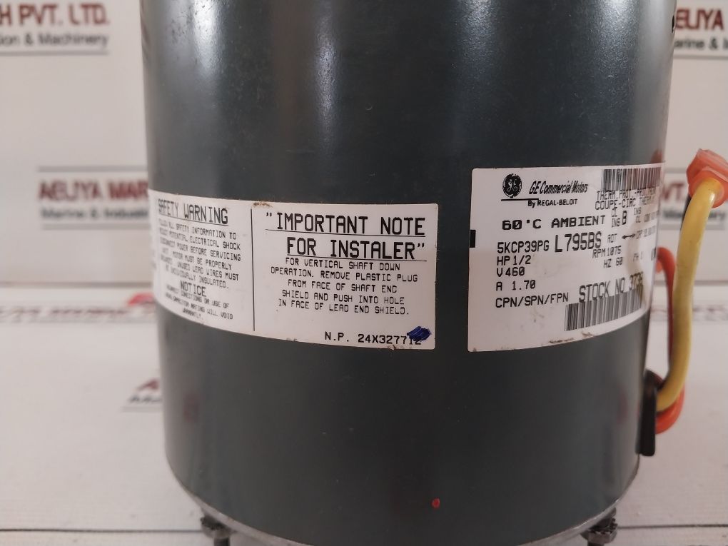 General Electric 5Kcp39Pgl795Bs Motor