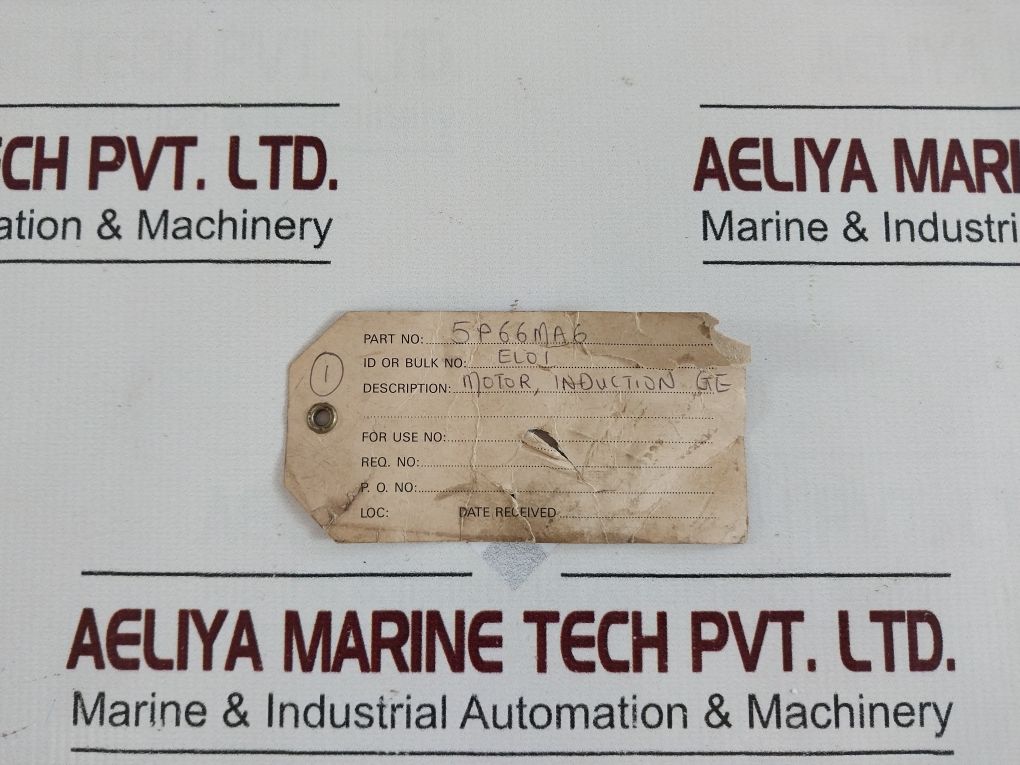 General Electric 5P66Ma6A Charging Motor