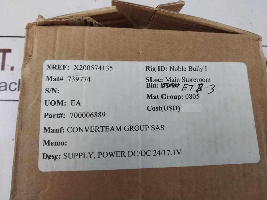 Ge Energy 700.006 889 Power Supply
