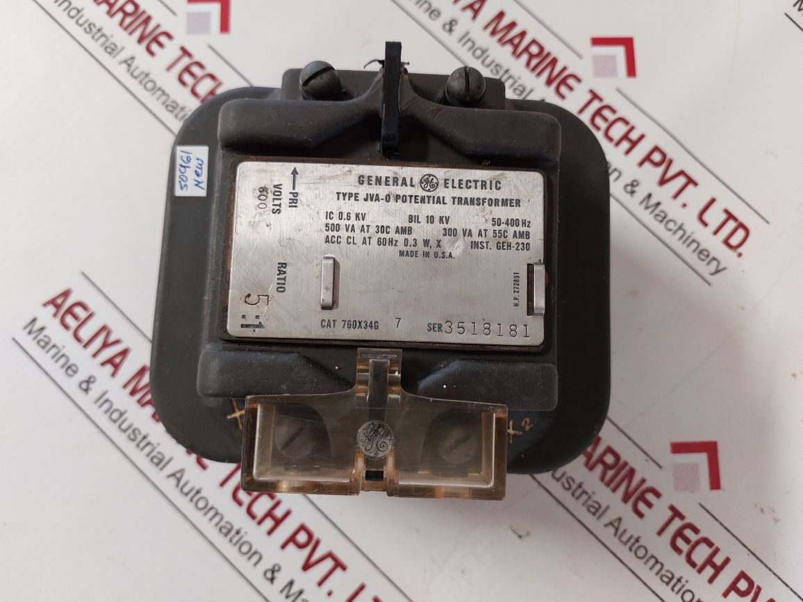 General Electric 760X34G Jva-0 Potential Transformer
