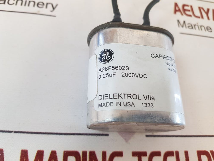 General Electric Dielektrol /General A28F5602S Capacitor