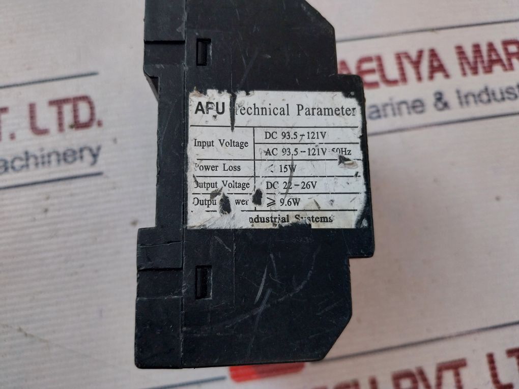 General Electric Apu Technical Parameter Dc 24V