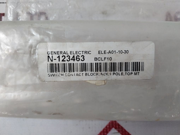 General Electric Bclf10 Switch Contact Block