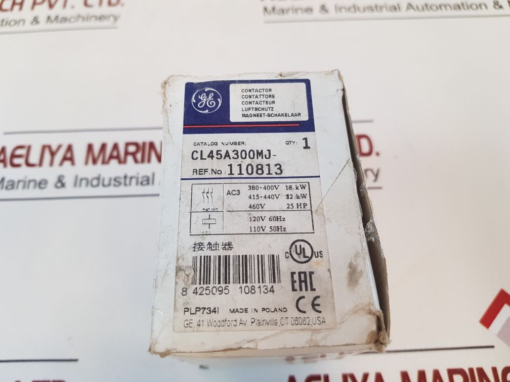 General Electric Cl45A300M Contactor
