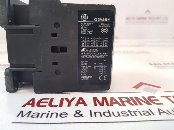 General Electric Cl45A300M Contactor
