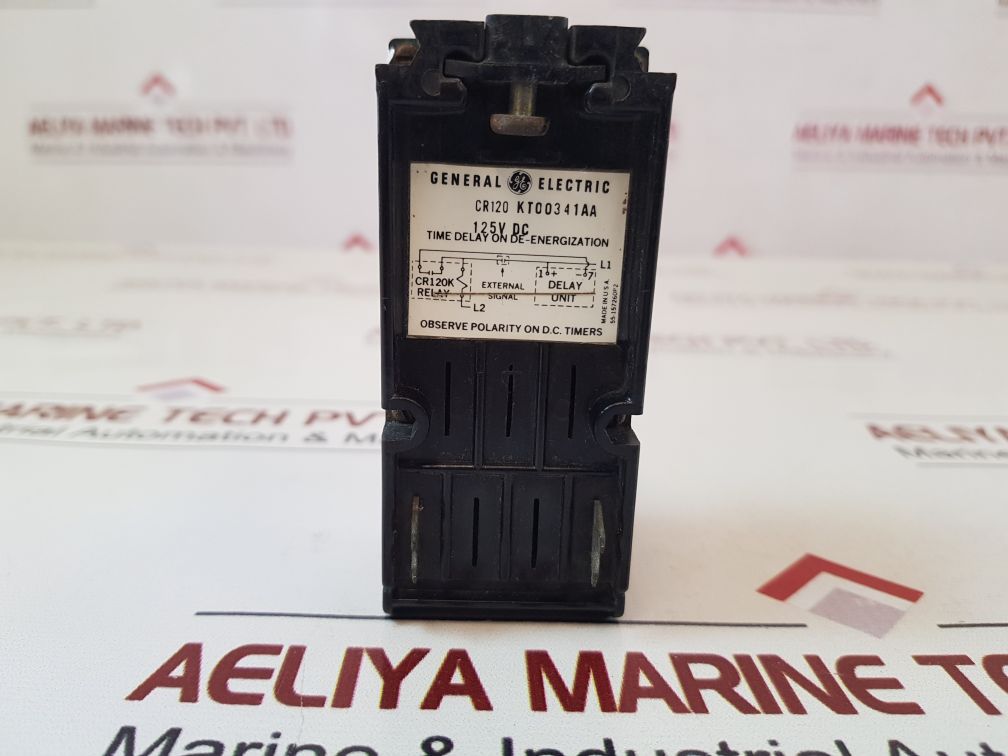 General Electric Cr120 Kt00341Aa Time Delay Relay