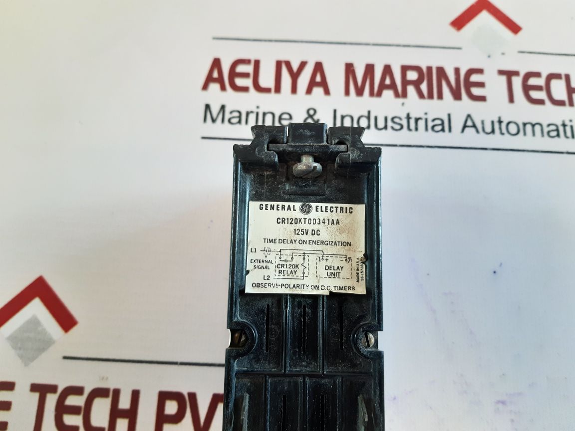 General Electric Cr120Kt00341Aa Time Delay Relay