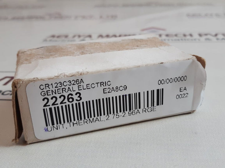 General Electric Cr123C326A Thermal Unit