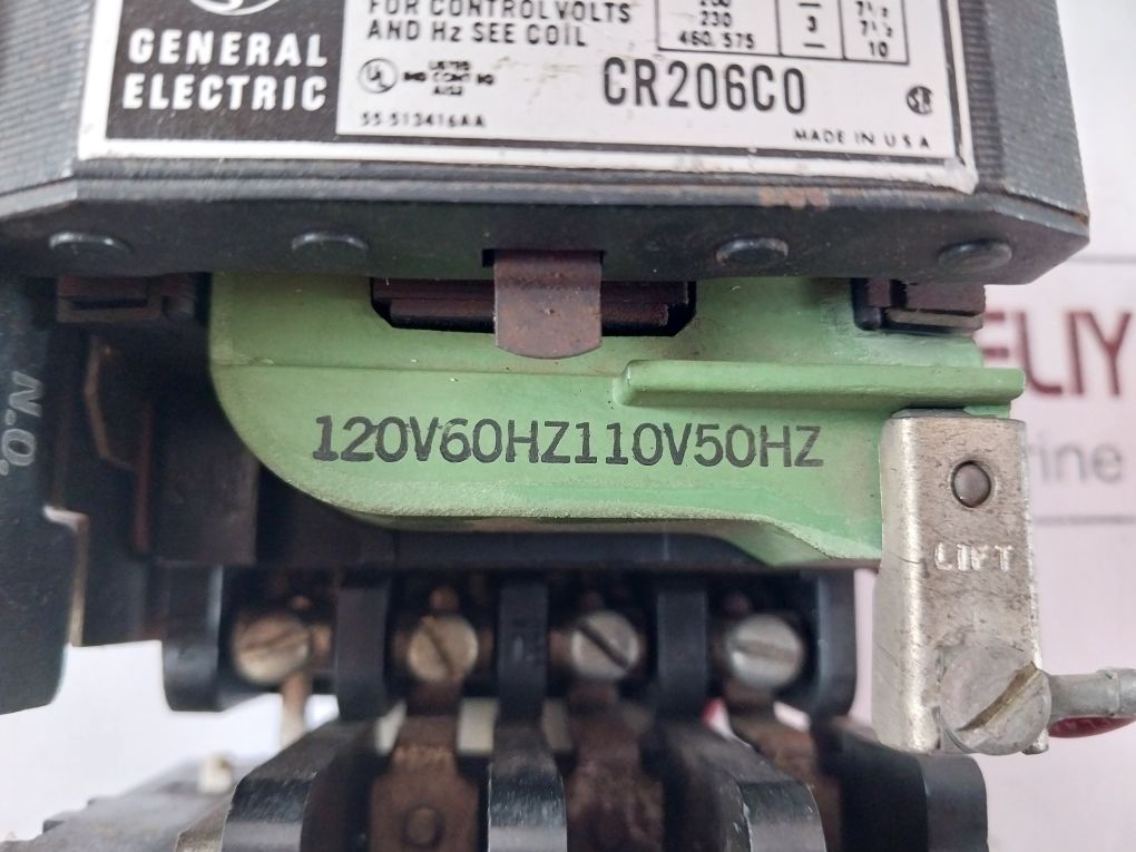 General Electric Cr206C0 Motor Starter