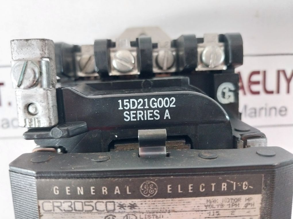 General Electric Cr305C0** Nema Size 1 Contactor Series A