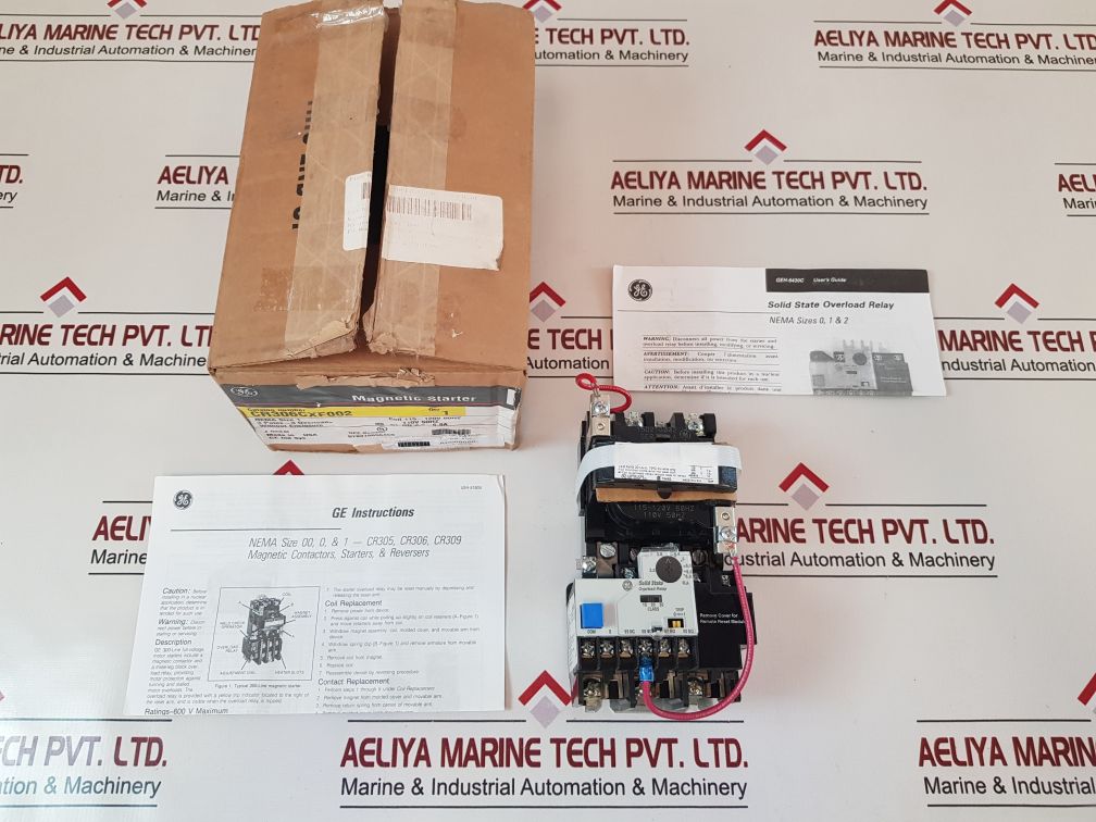 General Electric Cr306Cxf002 Full Voltage Starter
