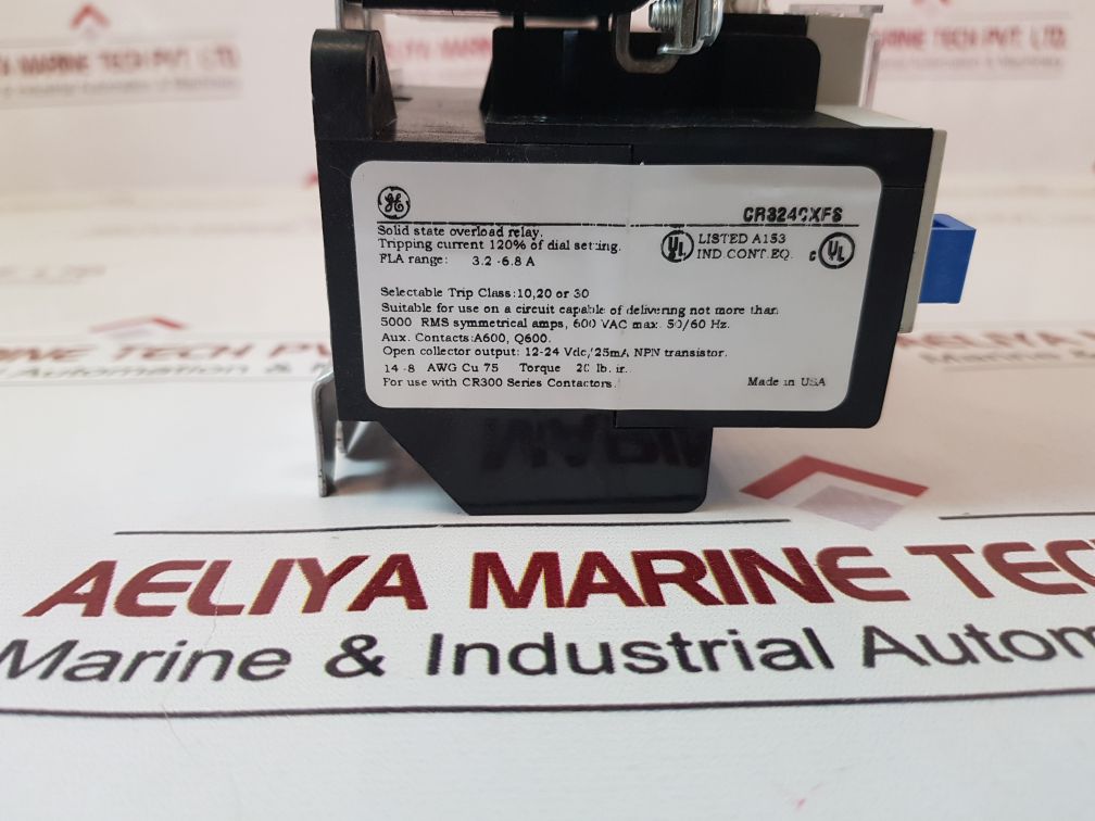 General Electric Cr306Cxf002 Full Voltage Starter
