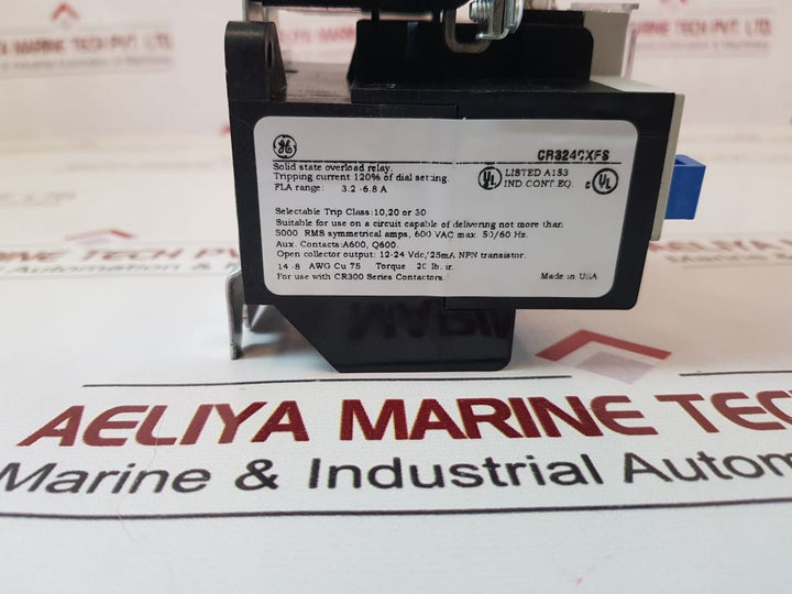 General Electric Cr306Cxf002 Full Voltage Starter
