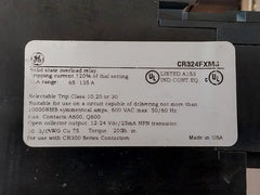 General Electric Cr306F002 Magnetic Starter