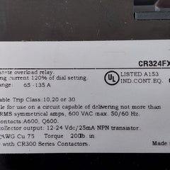General Electric Cr306F00200Xaaaam Magnetic Starter