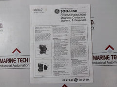 General Electric Cr306F00200Xaaaam Magnetic Starter