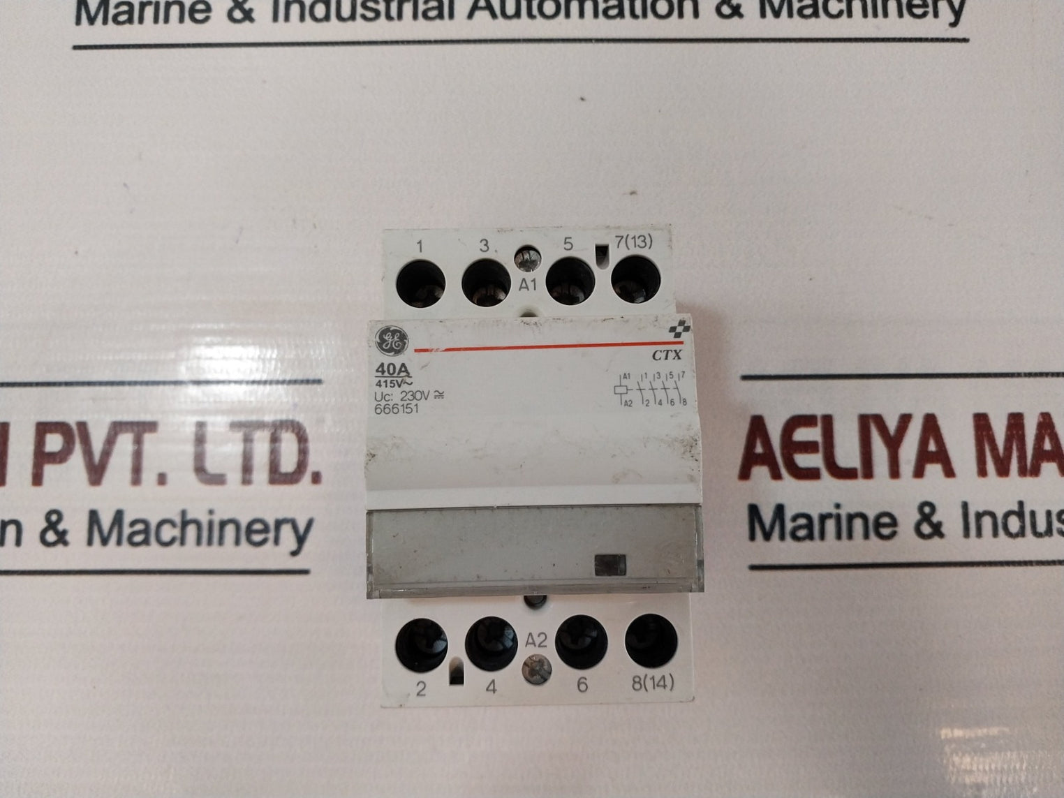 General Electric Ctx404052 Installation Contactor 415V Ac 40A