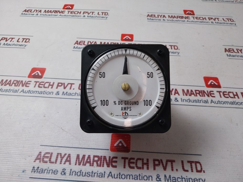 General Electric Db40 Dc Ammeter 1-0-1 Ma