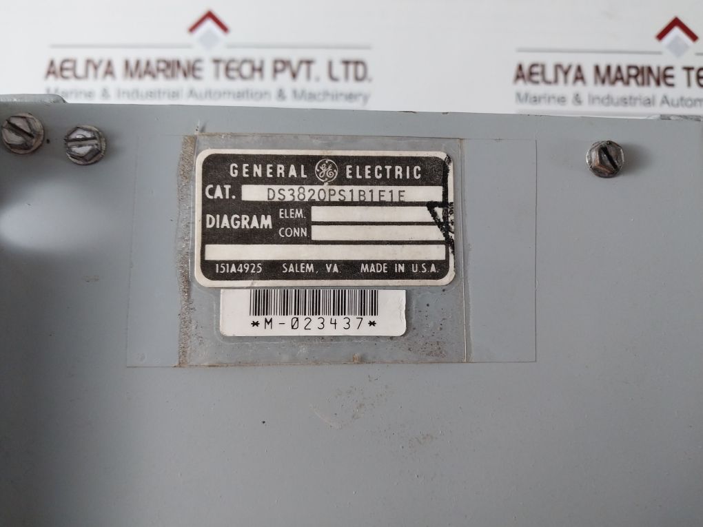 General Electric Ds3820Ps1B1E1E Power Supply Module