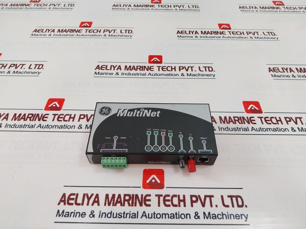 General Electric E485 Multinet Serial-to-etherent Converter 100-240 Vac