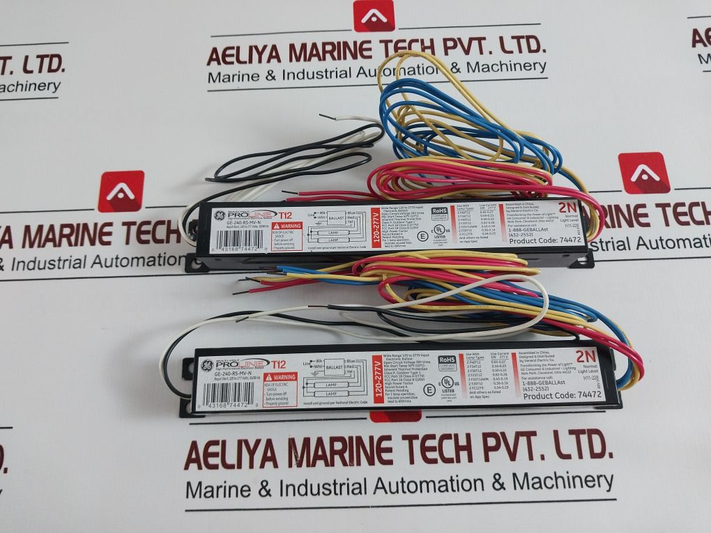 General Electric Ge-240-rs-mv-n Electronic Ballast