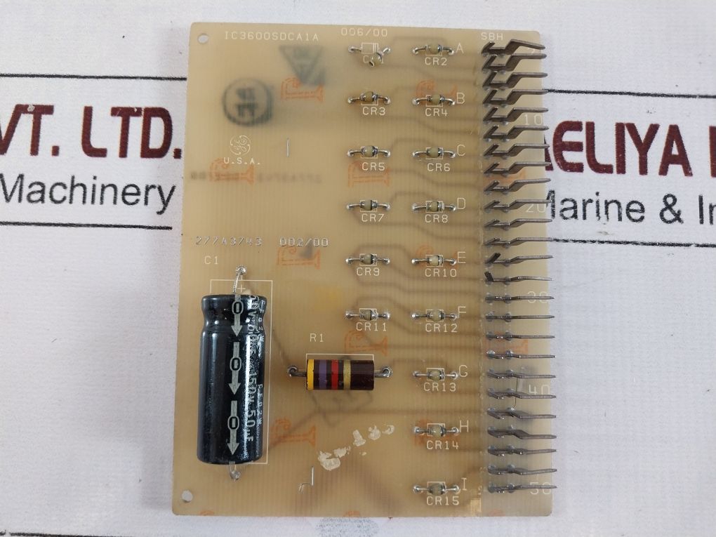 General Electric Ic3600Sdca1A Pcb Card