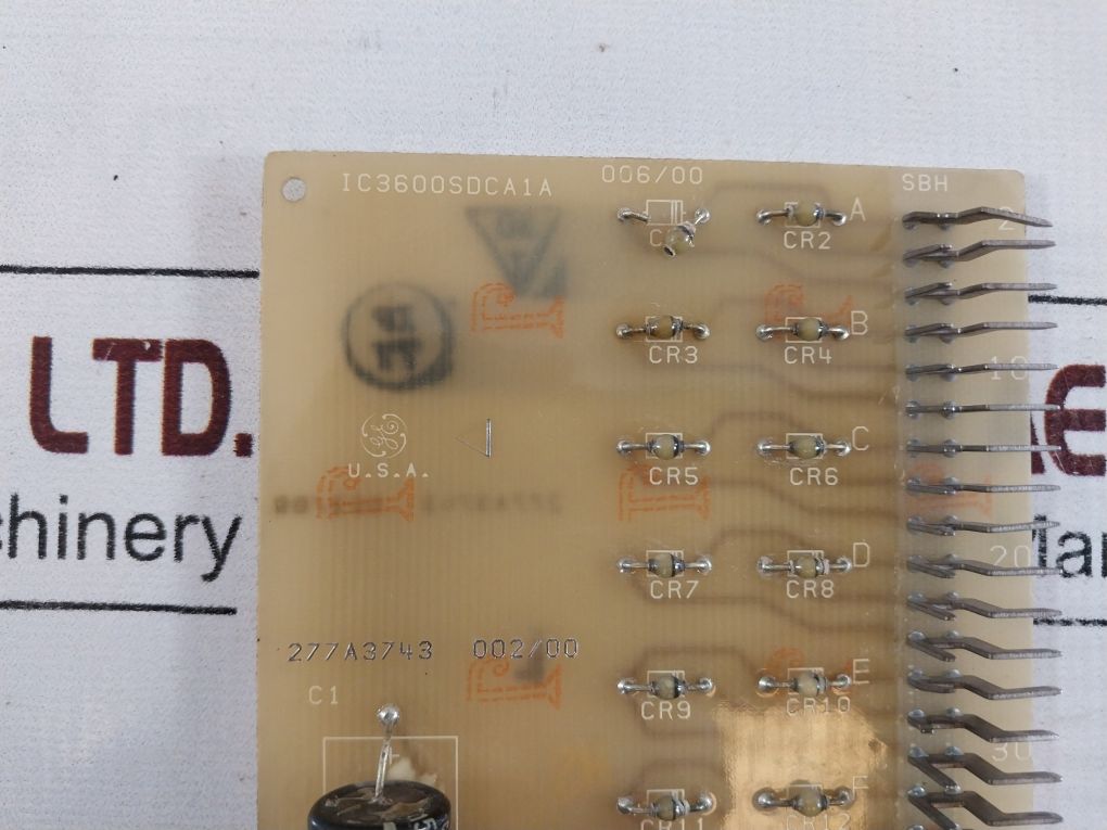General Electric Ic3600Sdca1A Pcb Card