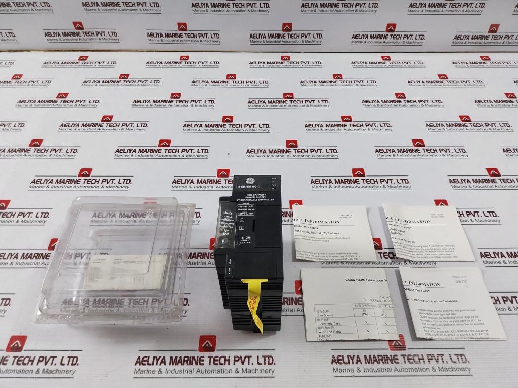 General Electric Ic693Pwr330J High Capacity Power Supply 120/240Vac 50/60Hz 100V