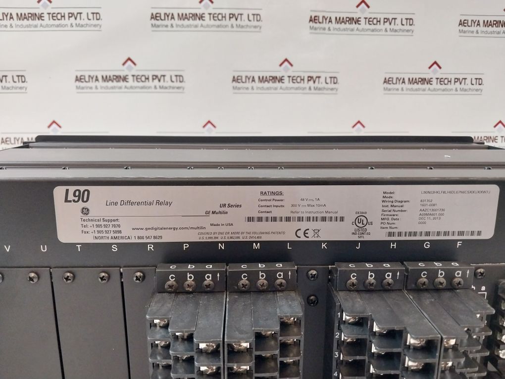 General Electric L90 Line Current Differential System L90N03Hklf8Lh6Dl67N6Csxxux