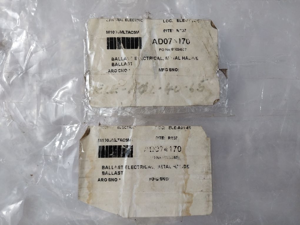 General Electric M1000Mltac5M Autotransformer Cwa Metal Halide Ballast