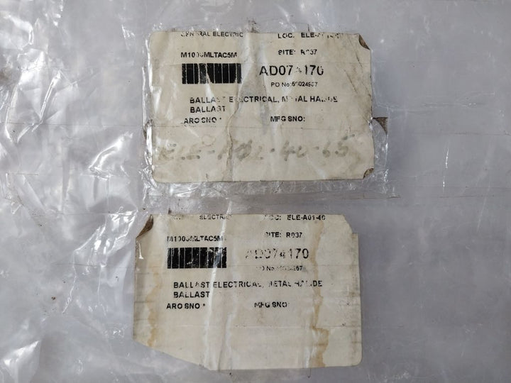 General Electric M1000Mltac5M Autotransformer Cwa Metal Halide Ballast