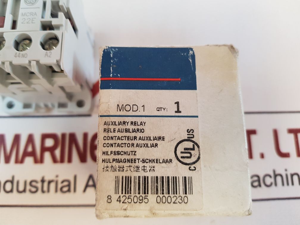 General Electric Mcra022At Auxiliary Relay