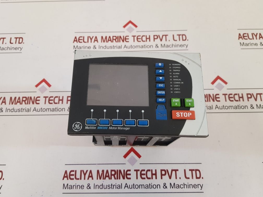 General Electric Mm300 Motor Manager Mm300-behs1Cacx