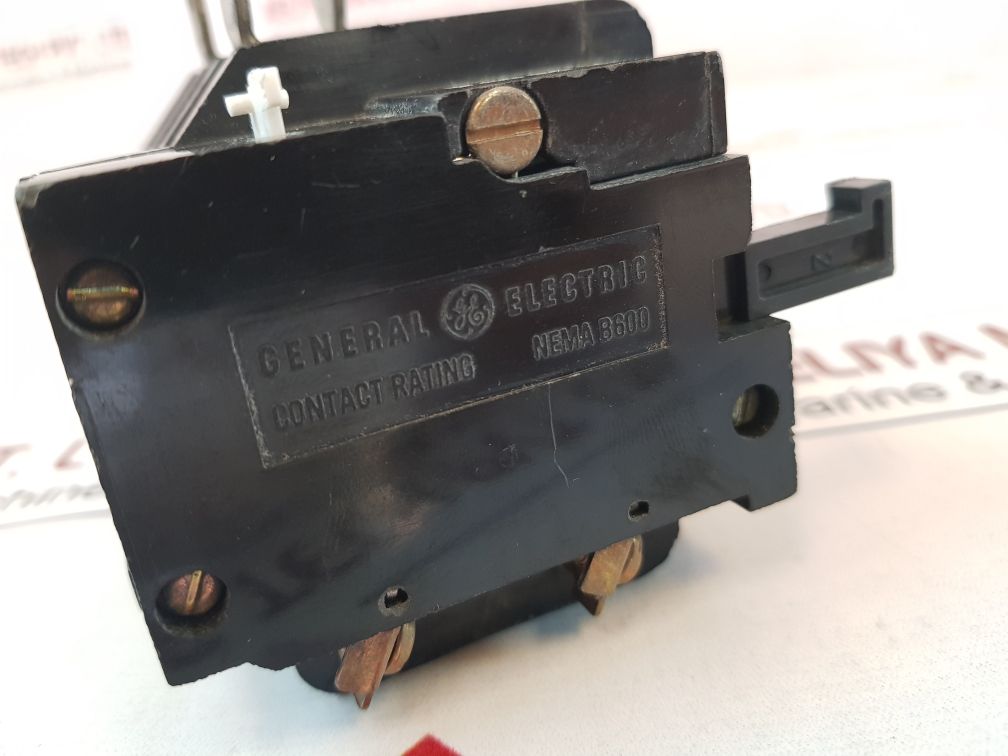 General Electric Nema B600 Overload Relay