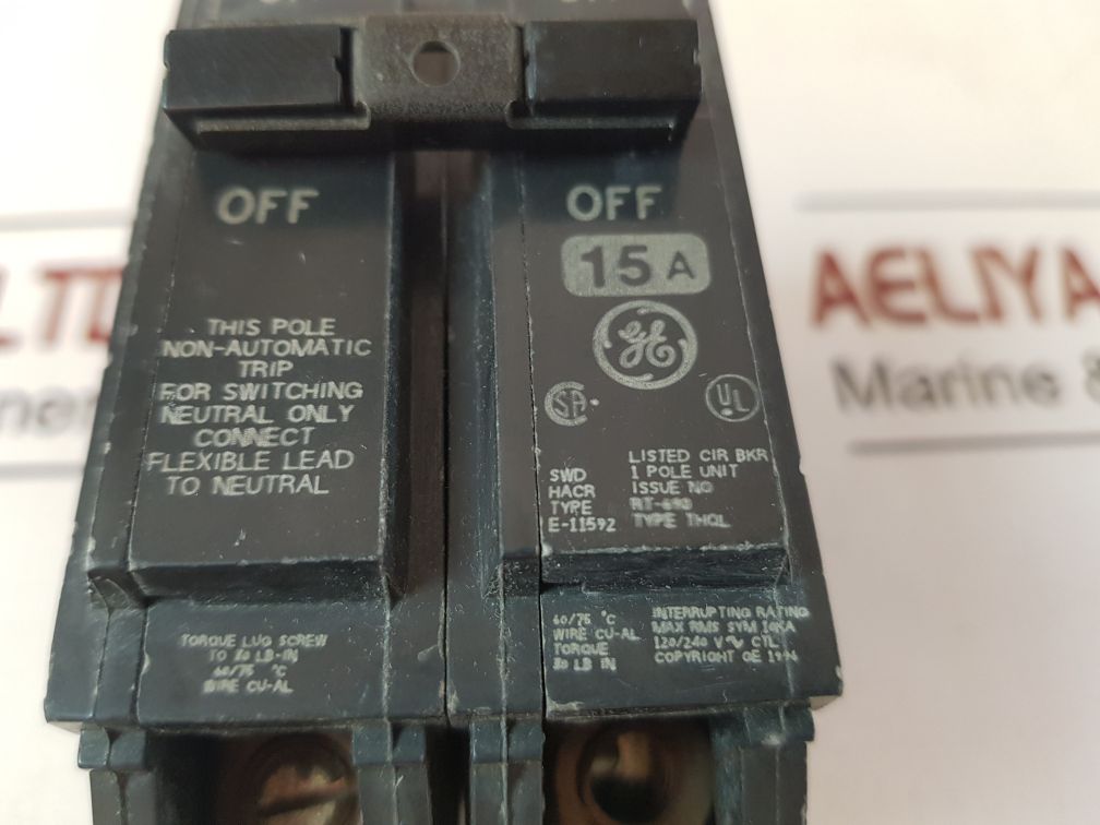 General Electric Rt-690 Circuit Breaker