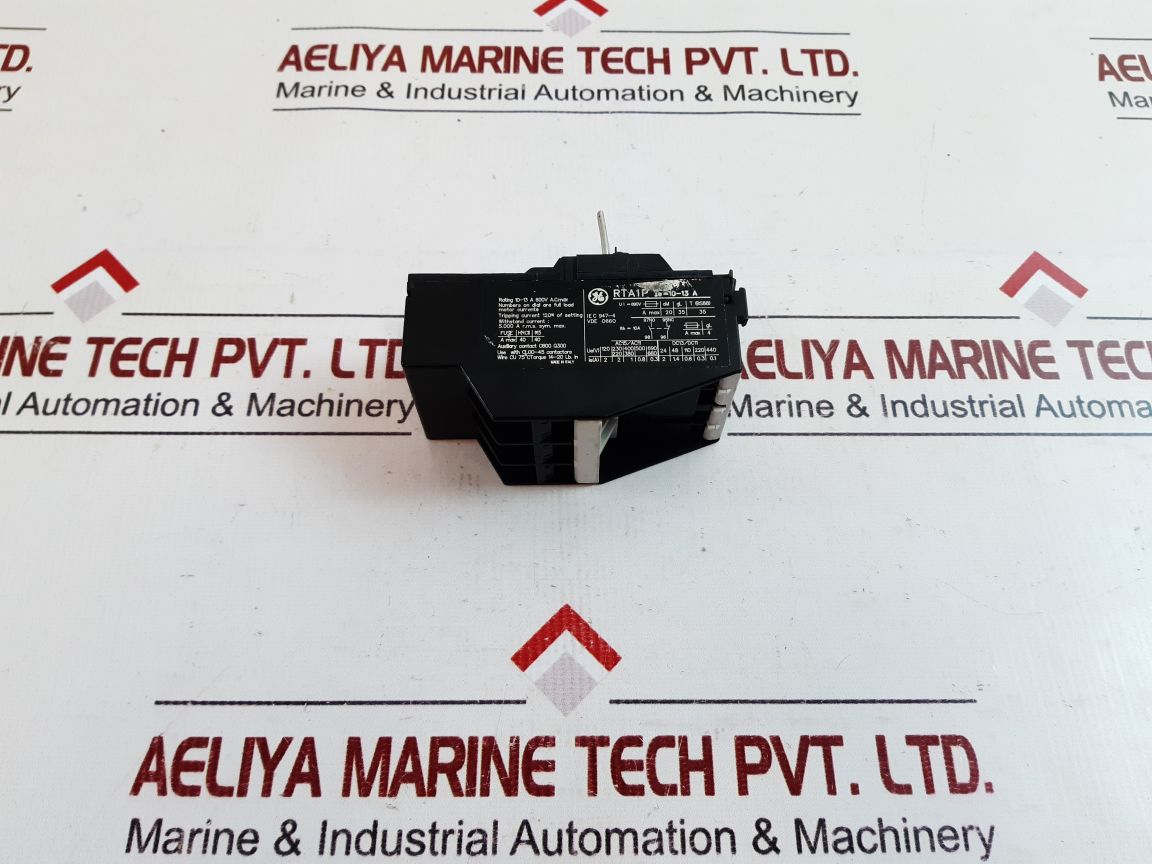 General electric rta1p thermal overload relay