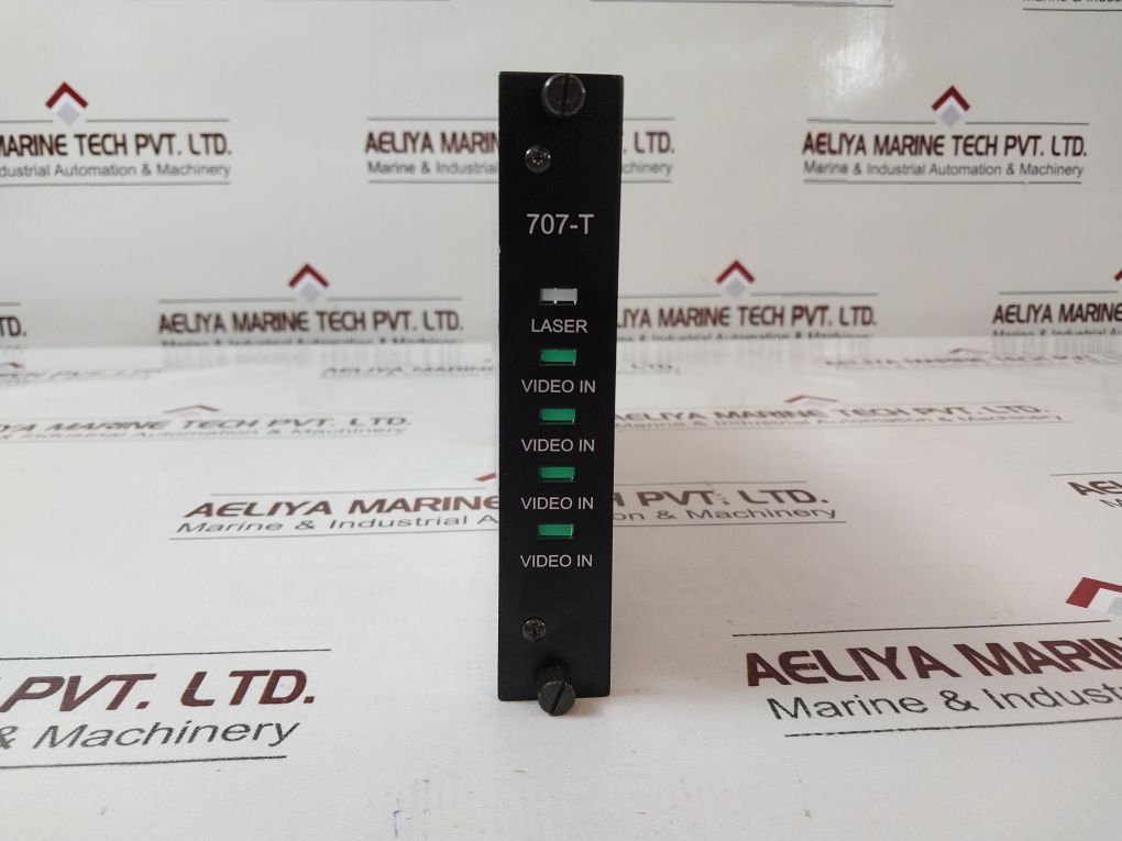 General Electric Fiber Options S707Vt-rstl 4 Channel Digital Video Transmitter