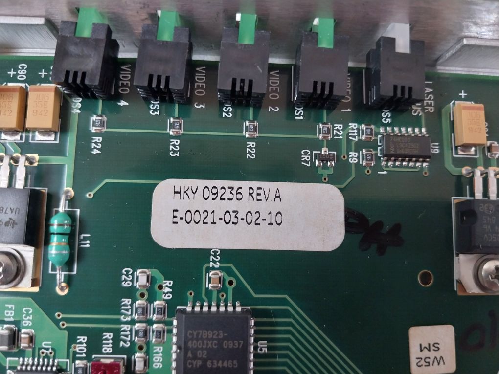 General Electric Fiber Options S707Vt-rstl 4 Channel Digital Video Transmitter