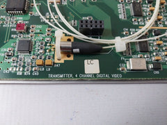 General Electric Fiber Options S707Vt-rstl 4 Channel Digital Video Transmitter