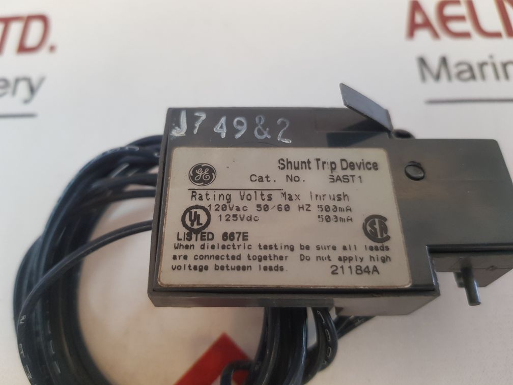 General Electric Sast1 Shunt Trip Device