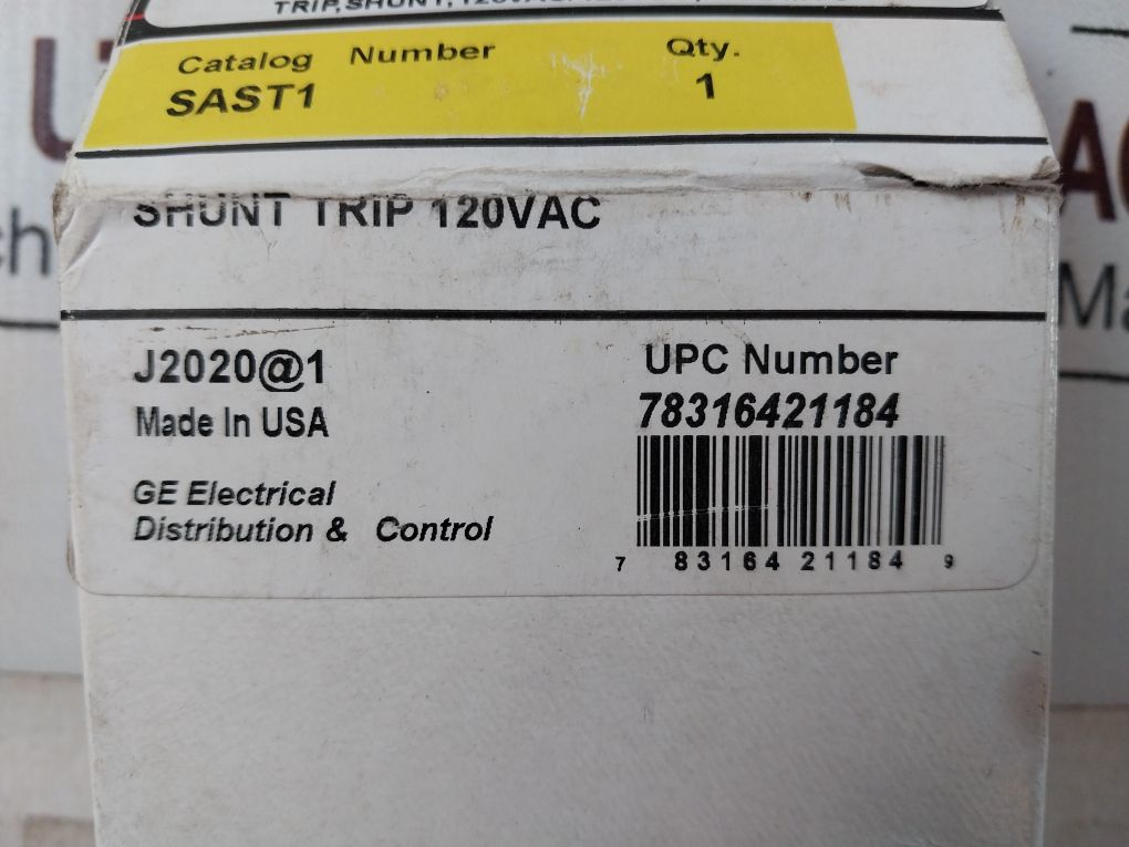 General Electric Sast1 Shunt Trip Device